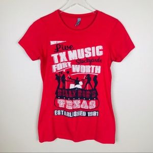 Texas Billy Boys Music Graphic Tee